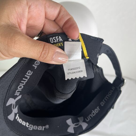 Maryland Terps Terrapins Under Armour Black Army Cap Women's One Size, Sports - Picture 8 of 8